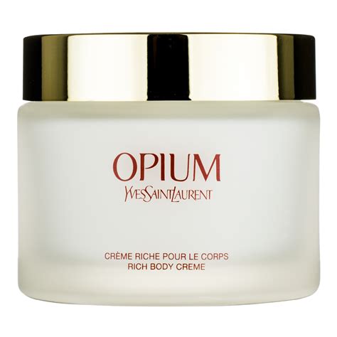 yves saint laurent opium body cream